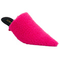 Load image into Gallery viewer, Loewe Neon Pink Fleece Pointy Mules

