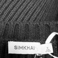 Load image into Gallery viewer, Simkhai Black Crystal Embellished Wool and Cashmere Knit Cardigan Sweater