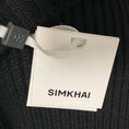 Load image into Gallery viewer, Simkhai Black Crystal Embellished Wool and Cashmere Knit Cardigan Sweater