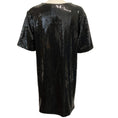 Load image into Gallery viewer, Moschino Couture Black / Gold Sequined Trick or Chic Dress