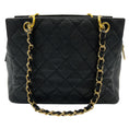 Load image into Gallery viewer, Chanel 2002-2003 Black Caviar Petite Timeless Tote