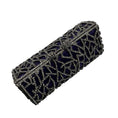 Load image into Gallery viewer, Ralph Lauren Collection Purple Crystal Embellished Minaudiere Evening Bag Mini Clutch