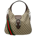 Load image into Gallery viewer, Gucci Beige / Brown Dionysus GG Supreme Medium Hobo Shoulder Bag