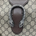 Load image into Gallery viewer, Gucci Beige / Brown Dionysus GG Supreme Medium Hobo Shoulder Bag