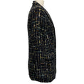 Load image into Gallery viewer, L'Agence Midnight Mustard Plaid Tweed Jayda Blazer
