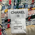 Load image into Gallery viewer, Chanel White / Coral Multi Metier d'Art Boucle Tweed Lesage Knit Skirt