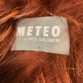 Load image into Gallery viewer, Meteo by Yves Salomon Burnt Orange Raccoon Fur Vest with Hood