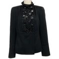 Load image into Gallery viewer, Akris Black Wool Melissa Jacket with Stones