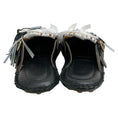 Load image into Gallery viewer, 13 09 SR Black / White Leather Puli Mules