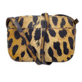 Load image into Gallery viewer, Balenciaga Tan / Black Leopard Printed Small Camera Handbag
