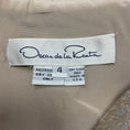 Load image into Gallery viewer, Oscar de la Renta Vintage Beige Cashmere Tweed Jacket and Skirt Suit Set