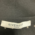 Load image into Gallery viewer, Givenchy Black / Silver Ball Embellished Long Sleeved V-Neck Wool Knit Sweater