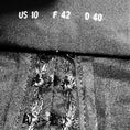 Load image into Gallery viewer, Akris Black Sheer Grid Pattern Silk Jacket with Lambskin Leather Trim
