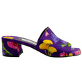 Load image into Gallery viewer, Jimmy Choo Themise Floral Satin Mule Sandals