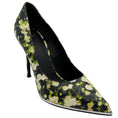 Load image into Gallery viewer, Givenchy Black Multi Floral Print Escarpin Pumps
