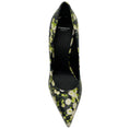 Load image into Gallery viewer, Givenchy Black Multi Floral Print Escarpin Pumps
