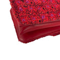 Load image into Gallery viewer, Chanel Red / Purple Multi 2023 Tweed Mini Flap Handle Bag