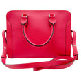 Load image into Gallery viewer, Alexander McQueen Pink Leather Padlock Satchel