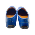 Load image into Gallery viewer, Ralph Lauren Collection Men's Blue Leather Penny Loafers