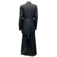 Load image into Gallery viewer, Alaia Dark Grey Checked Tailored Blazer and Pants Suit Set