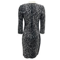 Load image into Gallery viewer, Narciso Rodriguez Black / White Fitted Stretch Knit Dress