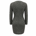 Load image into Gallery viewer, Amina Rubinacci Green / Silver Sequined Silk Knit Cardigan Sweater