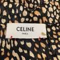 Load image into Gallery viewer, Celine Tan / Black Leopard Printed Silk Blouse