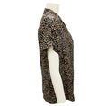 Load image into Gallery viewer, Celine Tan / Black Leopard Printed Silk Blouse