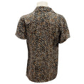Load image into Gallery viewer, Celine Tan / Black Leopard Printed Silk Blouse