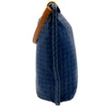 Load image into Gallery viewer, Bottega Veneta Blue Intrecciato Leather Shoulder Bag