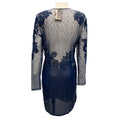 Load image into Gallery viewer, Roberto Cavalli Navy Bead and Sequin Embellished Lace Cocktail Dress