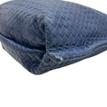 Load image into Gallery viewer, Bottega Veneta Blue Intrecciato Leather Shoulder Bag