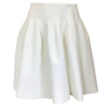 Load image into Gallery viewer, Alaia White Jacquard Stretch Knit Skirt
