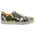 Load image into Gallery viewer, Christian Louboutin Botanical Floral Print Satin Louis Junior Sneakers