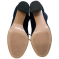 Load image into Gallery viewer, Gianvito Rossi Navy Blue Suede Maeve Ankle Boots
