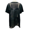 Load image into Gallery viewer, Sacai Black Short Sleeved Cotton Jersey and Satin Top