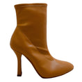 Load image into Gallery viewer, Casadei Camel Leather Sock Booties