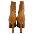 Load image into Gallery viewer, Casadei Camel Leather Sock Booties