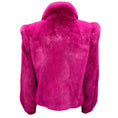 Load image into Gallery viewer, CO Magenta Mink Fur Jacket