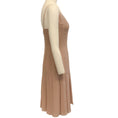 Load image into Gallery viewer, Chanel Nude Silk Pleated Dress