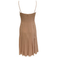 Load image into Gallery viewer, Chanel Nude Silk Pleated Dress