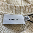 Load image into Gallery viewer, Coach Ivory Signature Sweater in Recycled Wool