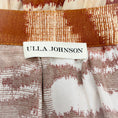 Load image into Gallery viewer, Ulla Johnson Fawn Brown Silk Abstract Print Aisa Tiered Midi Skirt