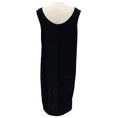 Load image into Gallery viewer, Dries Van Noten Black Bead and Sequin Embellished Sleeveless Crepe Midi Dress
