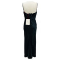 Load image into Gallery viewer, Alexander McQueen Black Silk Satin Slip Evening Dress