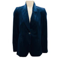 Load image into Gallery viewer, TRAVE Blue Velvet Emerson Blazer