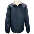 Load image into Gallery viewer, Burberry Men's Navy Quilted Nylon Full Zip Jacket