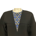 Load image into Gallery viewer, 3.1 Phillip Lim Black Rhinestone Embellished Short Sleeved Crepe Mini Dress