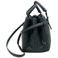 Load image into Gallery viewer, Bottega Veneta Grey Intrecciato Leather Two Way Bag