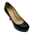 Load image into Gallery viewer, Yves Saint Laurent Black Leather Tribtoo Platform Pump